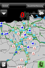 Screen Swiss Traffic iPhone